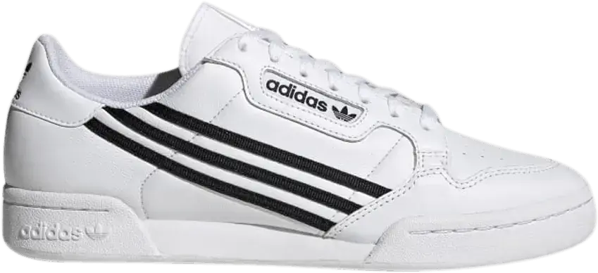  Adidas Continental 80 &#039;Three Stripes - Cloud White&#039;