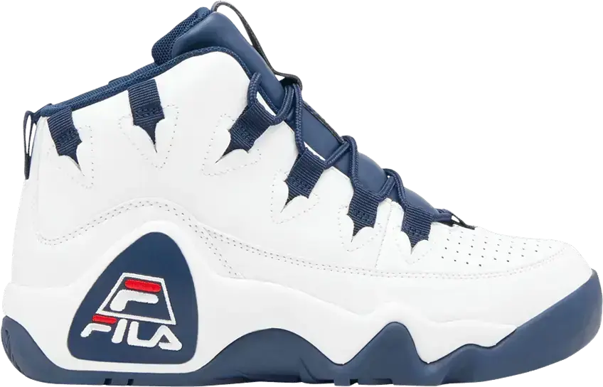  Fila Grant Hill 1 White Navy (Women&#039;s)