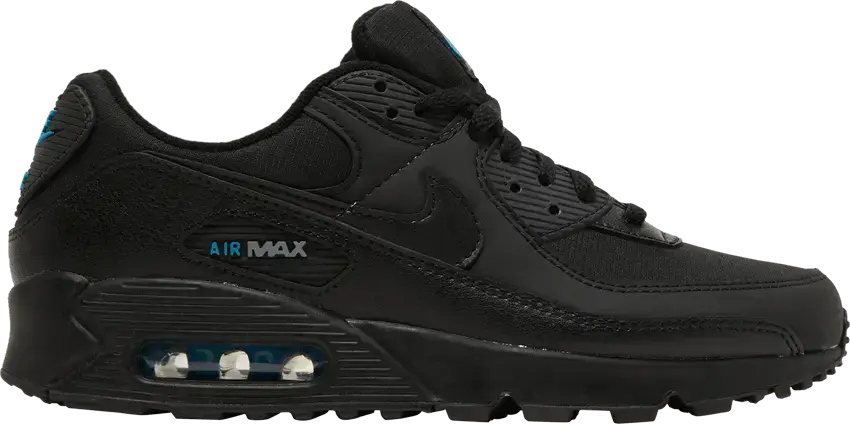 Nike Air Max 90 Black Laser Blue