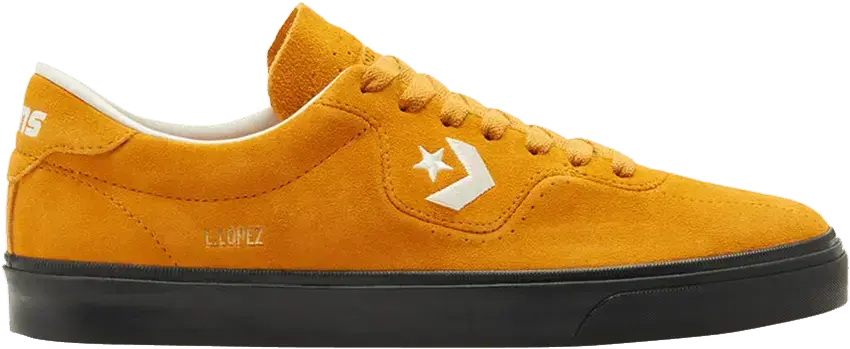  Converse Louie Lopez Pro Mono Classic Suede Saffron Yellow