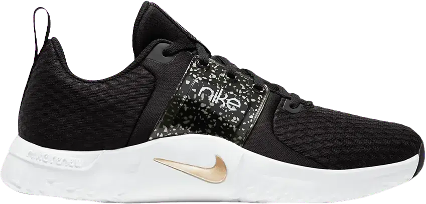  Nike Wmns Renew In-Season TR 10 Premium &#039;Black Metallic Gold&#039;