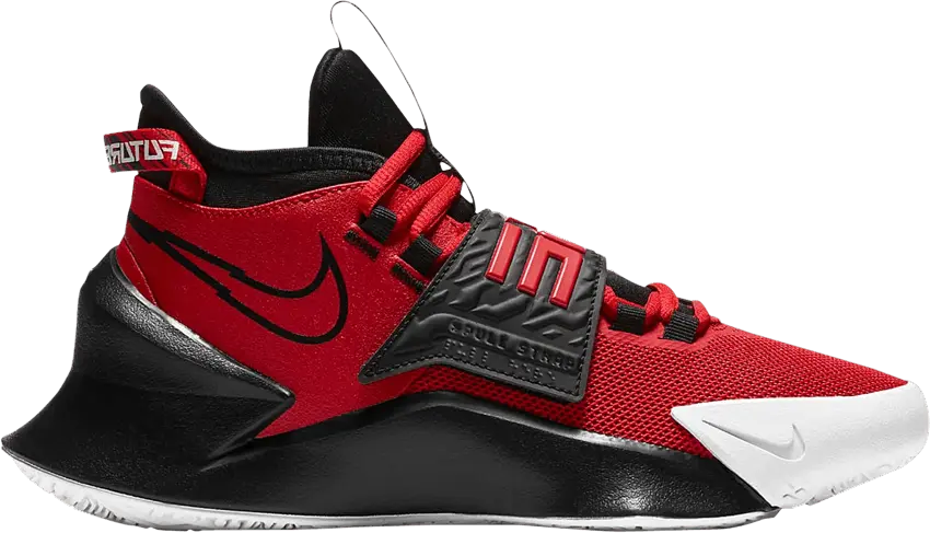  Nike Future Court 3 GS &#039;University Red Black&#039;