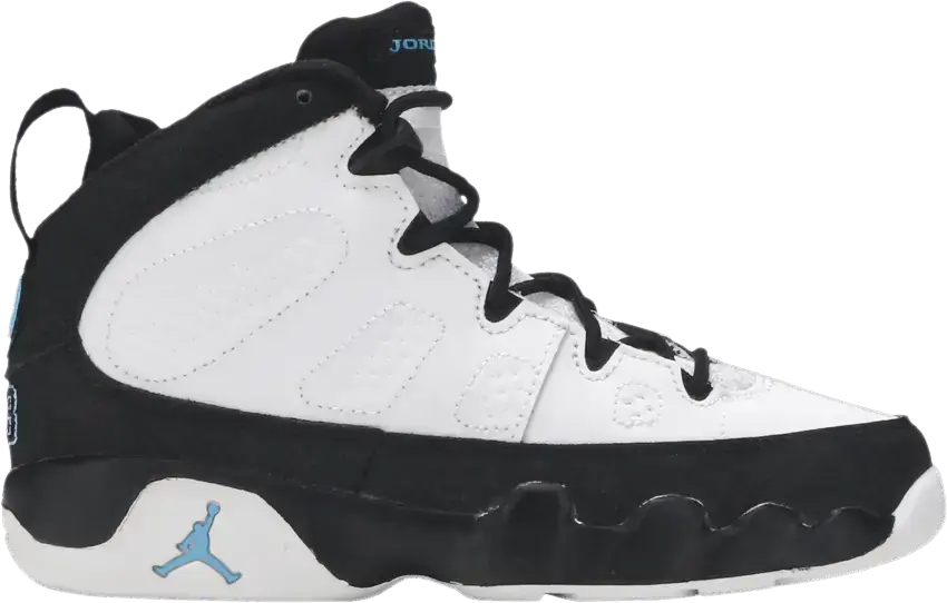  Jordan 9 Retro University Blue (PS)