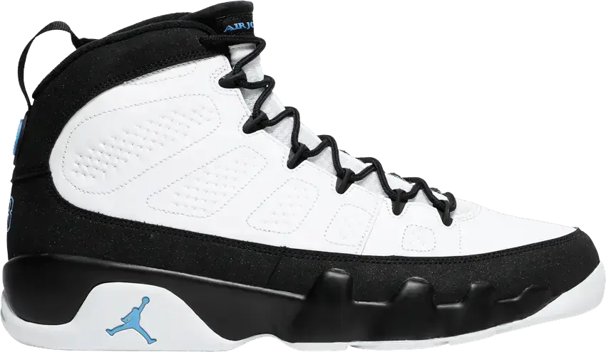  Jordan 9 Retro University Blue