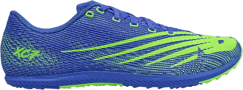 New Balance XC Seven Spikeless v3 &#039;Cobalt Blue Lime&#039;