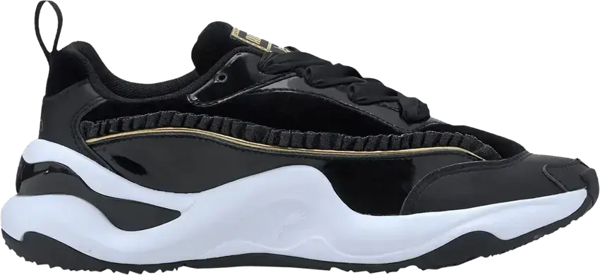 Puma Charlotte Olympia x Wmns Rise NU &#039;Black Ruffle Trim&#039;