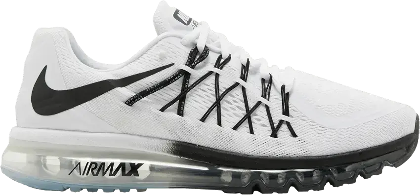  Nike Air Max 2015 White Black