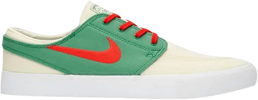  Nike SB Zoom Janoski Canvas RM Pale Ivory Atom Red