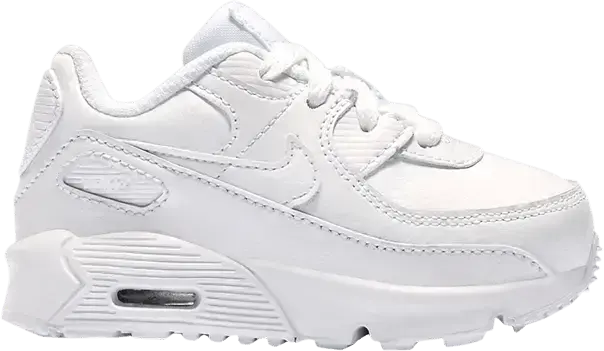  Nike Air Max 90 Leather Triple White (TD)