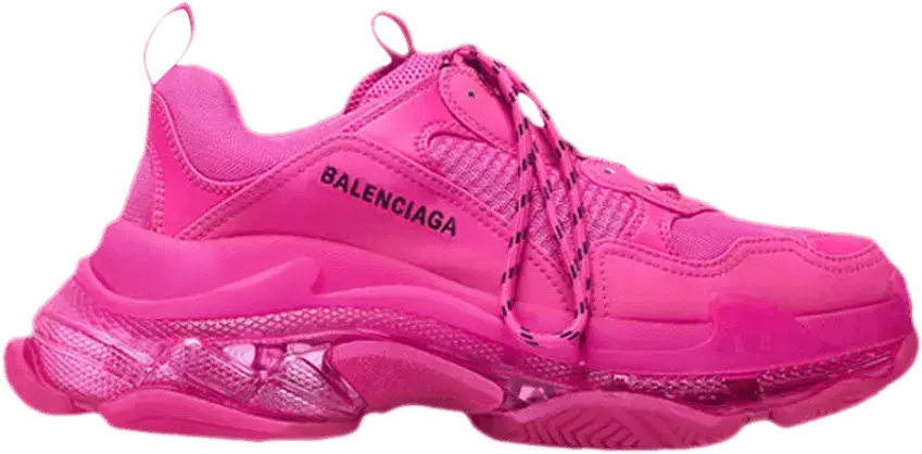  Balenciaga Triple S Sneaker &#039;Clear Sole - Pink&#039;