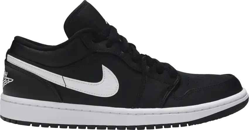  Jordan 1 Low Black White (Women&#039;s)