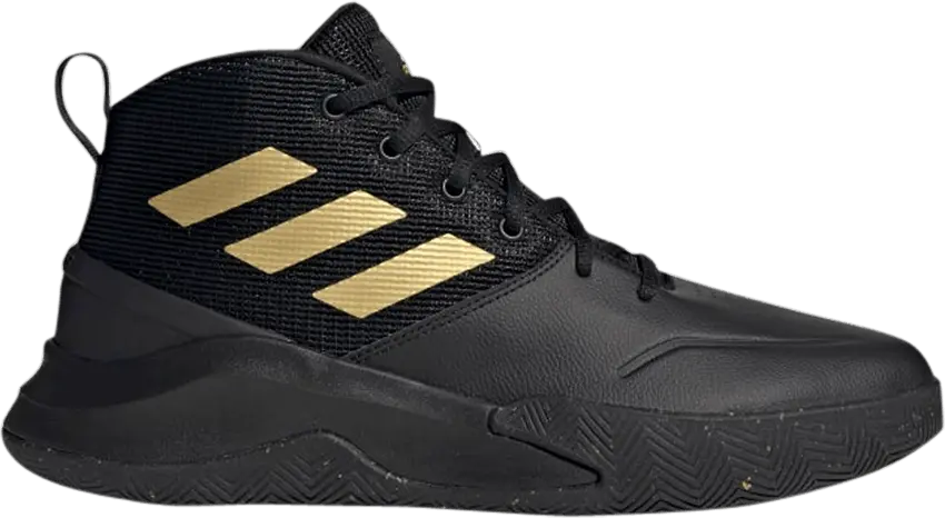  Adidas OwnTheGame &#039;Black Matte Gold&#039;