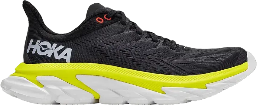  Hoka One One Clifton Edge Anthracite Evening Primrose