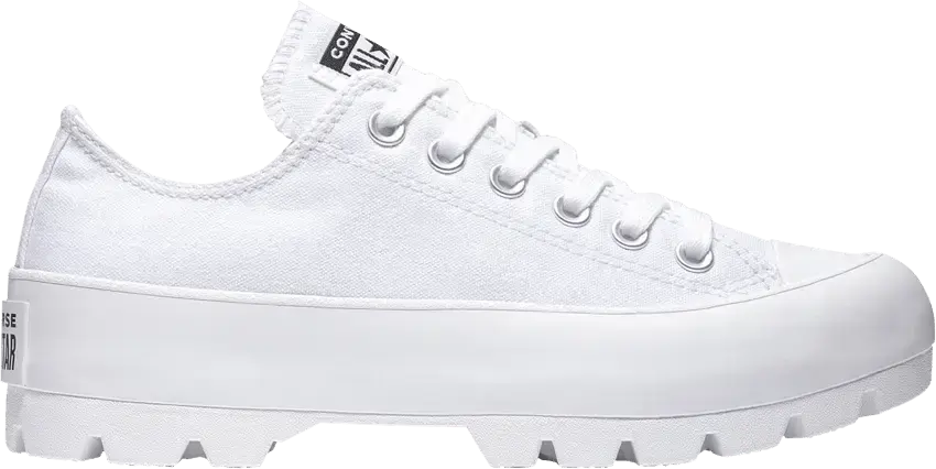  Converse Wmns Chuck Taylor All Star Lugged Low &#039;Triple White&#039;