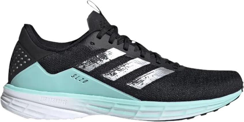  Adidas Wmns SL20 &#039;Black Frost Mist&#039;