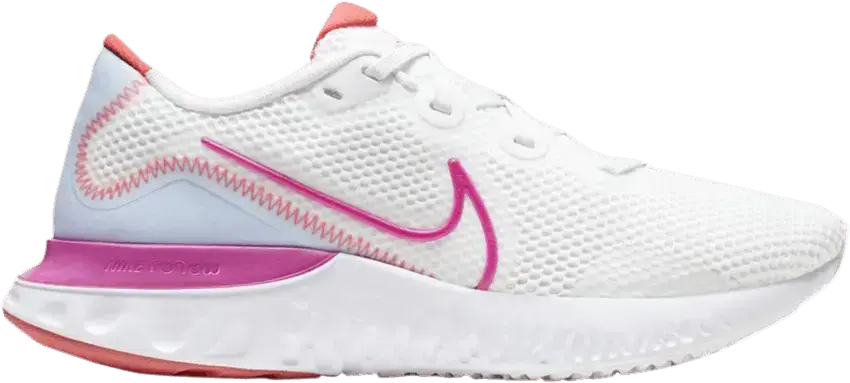  Nike Wmns Renew Run Wide &#039;Summit White Passion Pink&#039;