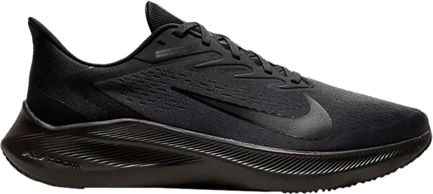  Nike Zoom Winflo 7 Extra Wide &#039;Black Anthracite&#039;