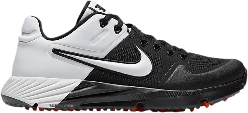  Nike Wmns Alpha Huarache Elite 2 Turf &#039;Black White&#039;