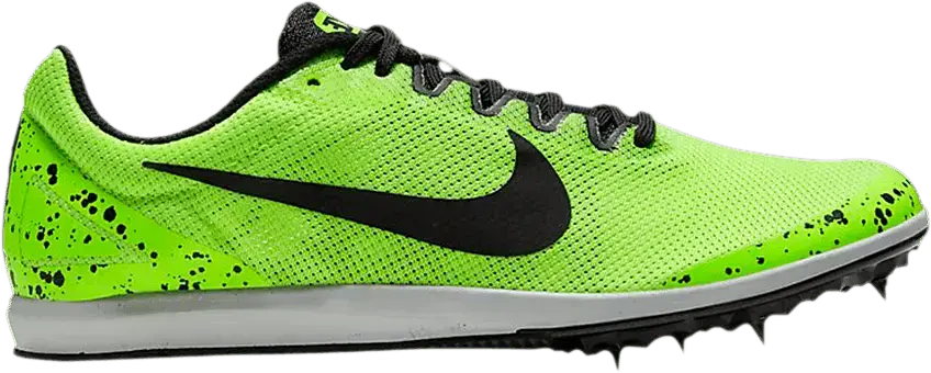  Nike Wmns Zoom Rival D 10 &#039;Ink Splatter - Electric Green&#039;