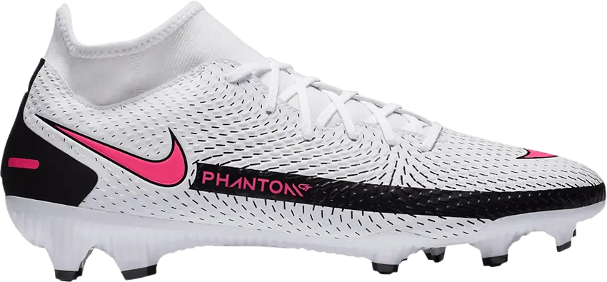  Nike Phantom GT Academy DF MG White Black Pink Blast