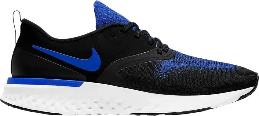  Nike Odyssey React 2 Flyknit Black Racer Blue