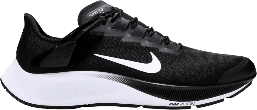  Nike Air Zoom Pegasus 37 FlyEase &#039;Black White&#039;