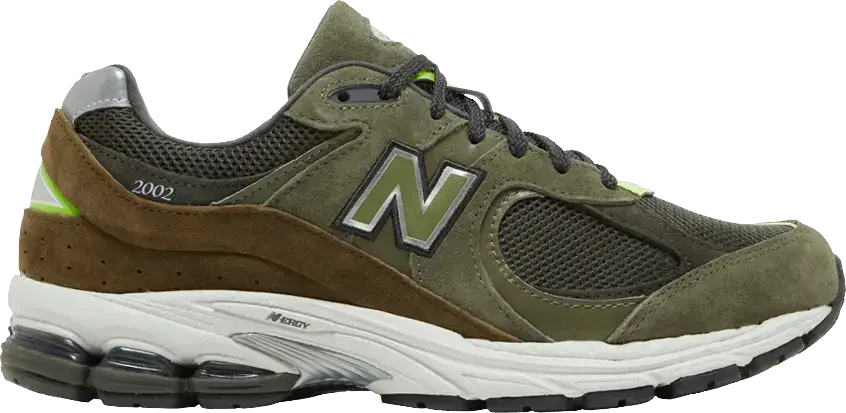  New Balance 2002R Camo Green Nettle Green