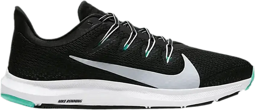  Nike Quest 2 Black Hyper Turquoise (Women&#039;s)