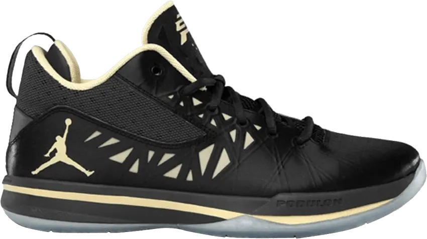  Jordan CP3.V Black Vegas Gold Anthracite