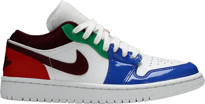  Jordan 1 Low Multi-Color (Women&#039;s)