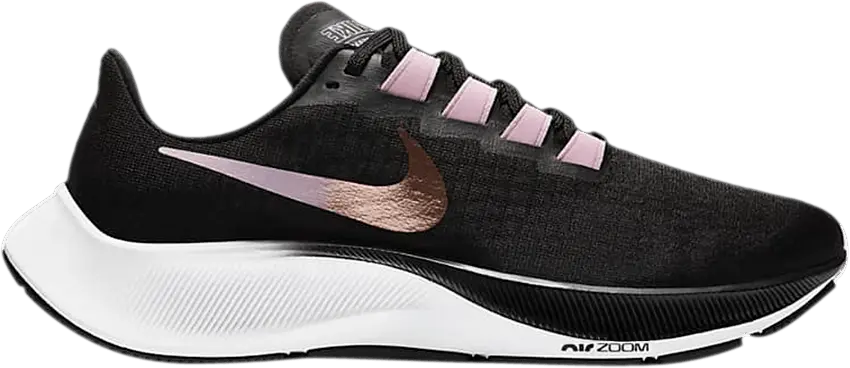  Nike Air Zoom Pegasus 37 Black Light Arctic Pink (Women&#039;s)