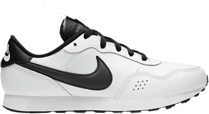  Nike MD Valiant SE GS &#039;White Silver Black&#039;
