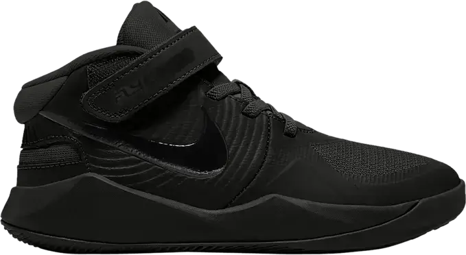  Nike Team Hustle D9 FlyEase PS &#039;Black&#039;