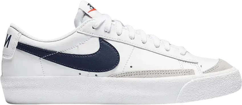  Nike Blazer Low 77 White Midnight Navy (GS)