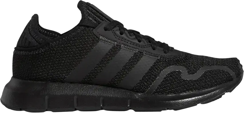  Adidas Swift Run X J &#039;Triple Black&#039;