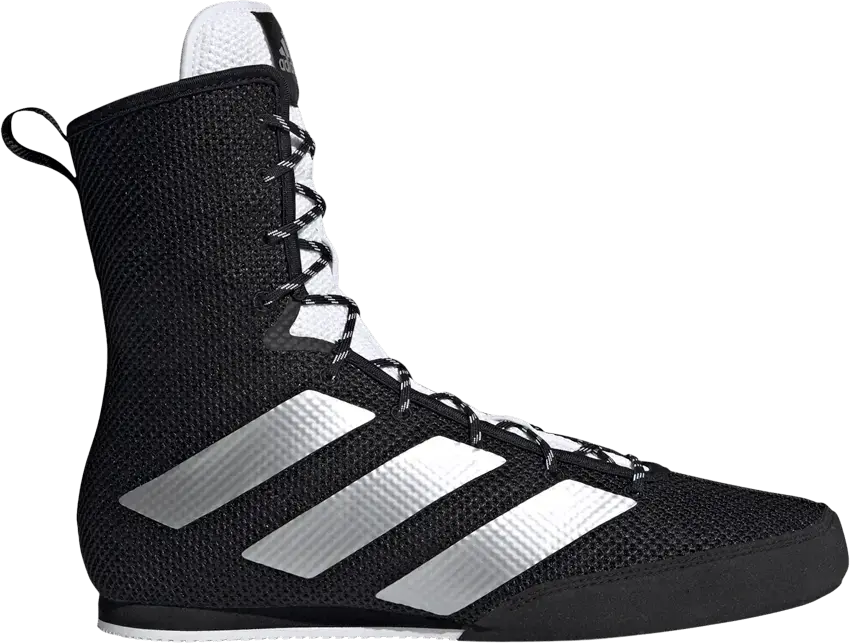  Adidas adidas Box Hog 3 Black Silver Metallic