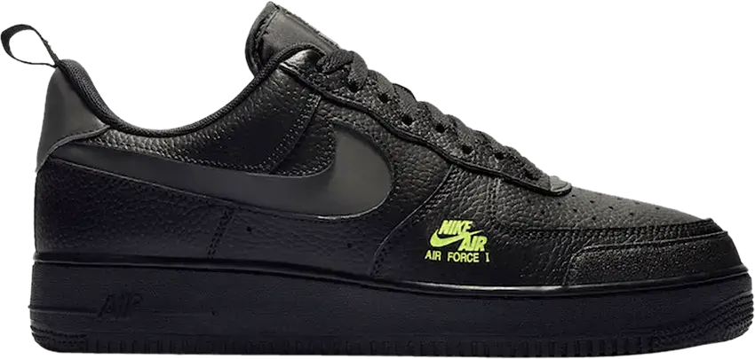  Nike Air Force 1 Utility Black Light Smoke Grey
