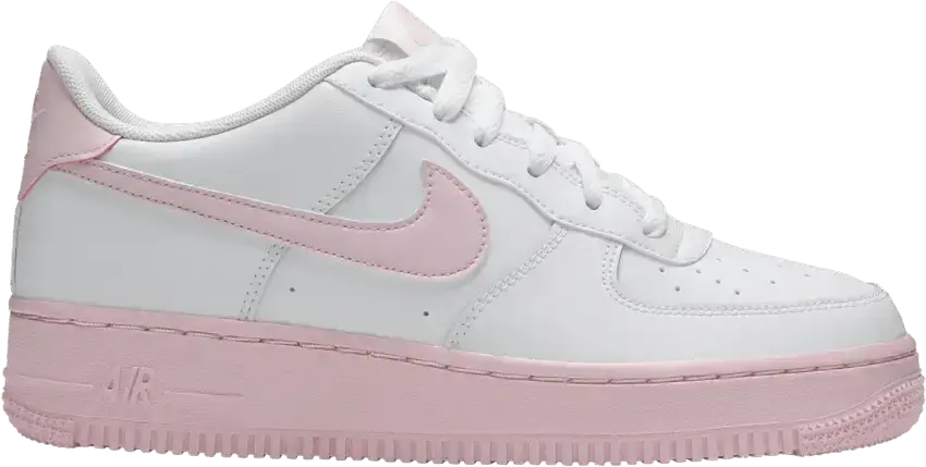  Nike Air Force 1 Low White Pink Foam (GS)