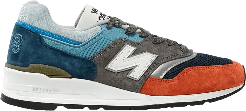  New Balance 997 Oversized Blue Orange