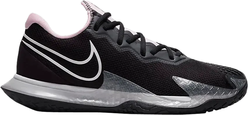  Nike Wmns Court Air Zoom Vapor Cage 4 &#039;Black Pink Foam&#039;