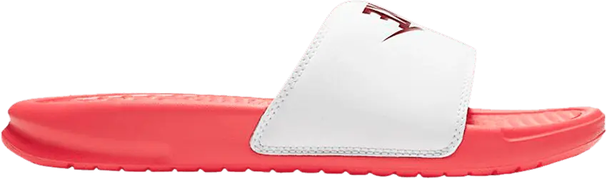  Nike Wmns JDI Benassi Slides &#039;Track Red&#039;