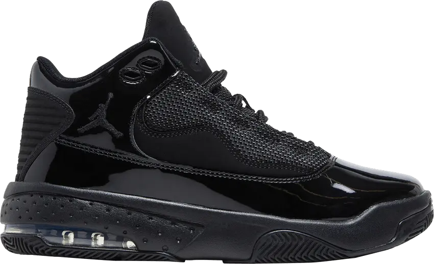  Jordan Max Aura 2 GS &#039;Triple Black&#039;