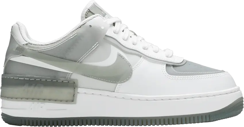  Nike Air Force 1 Low Shadow White Grey (Women&#039;s)