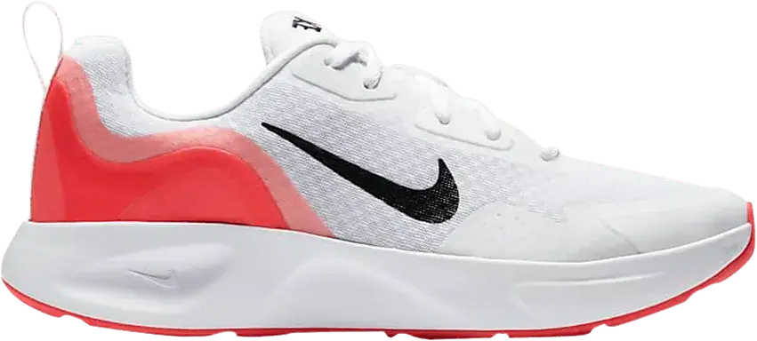  Nike Wmns Wearallday &#039;White Flash Crimson&#039;