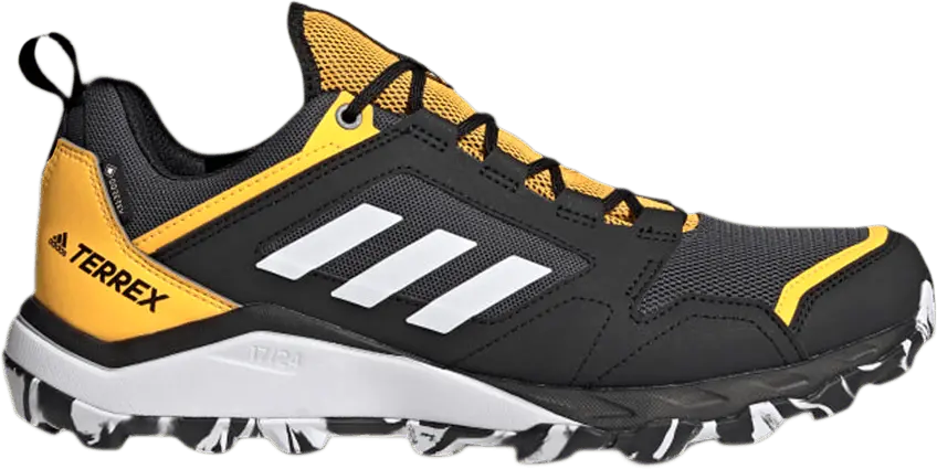  Adidas Terrex Agravic TR Gore-Tex &#039;Black Solar Gold&#039;