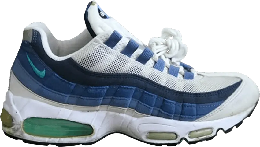  Nike Air Max 95 OG &#039;White Blue Slate&#039; 1995