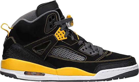  Jordan Spizike Black University Gold