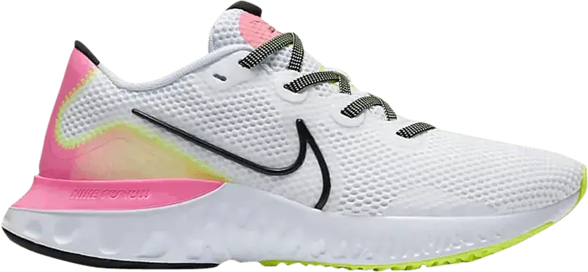  Nike Wmns Renew Run &#039;Pink Glow Volt&#039;