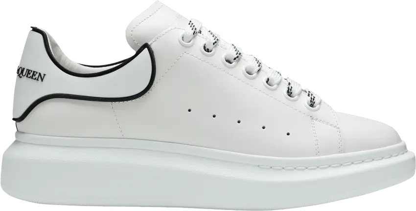  Alexander Mcqueen Alexander McQueen Oversized Sneaker &#039;White Black&#039;