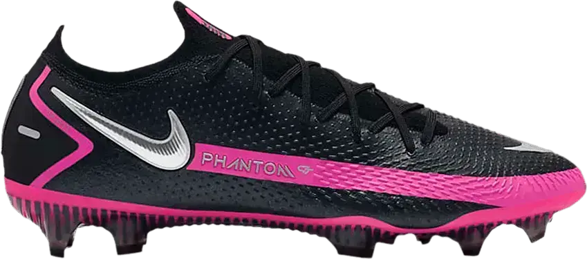  Nike Phantom GT Elite FG Black Pink Blast